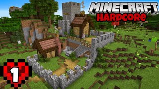 Hardcore Minecraft Lets Play  A Perfect Start Episode 1 [upl. by Burgwell]