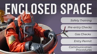 Enclosed Space Entry Procedure  Detailed Explanation [upl. by Annaillil]