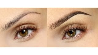 ✦ MAKIJAŻ BRWI  AKTUALIZACJA  Updated Eyebrow Routine 2014 ✦ [upl. by Hyps]