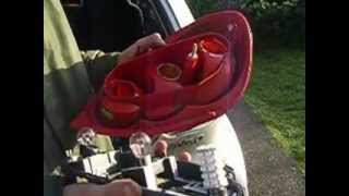 Changing rear light bulbs in a Toyota Aygo [upl. by Screens527]