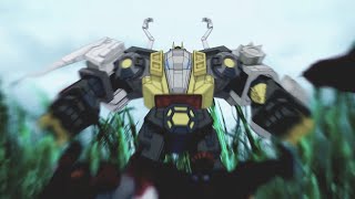 Dinobots combine into Volcanicus  POTP [upl. by Aehr]