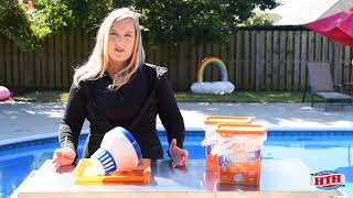 How to Use Chlorine Tablets Brought to You by HTH [upl. by Crispas]