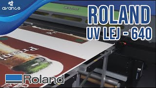 Impresora Híbrida de Cama Plana Roland Versa UV LEJ  640 [upl. by Alit]