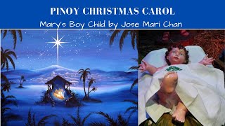 Marys Boy Child by Jose Mari Chan A Lyric Video [upl. by Ecadnak]