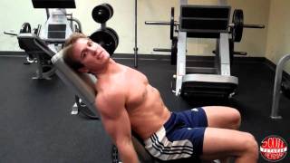 How To Seated Incline Dumbbell Bicep Curl [upl. by Anastasio695]