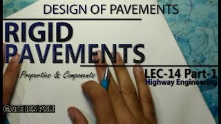 Rigid Pavement  Design of Pavements  Lec14 Part1 [upl. by Dorothee]