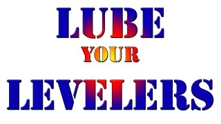 RV Maintinence Tip Lube your hydraulic Levelers [upl. by Aydne]