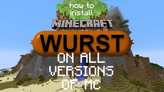 How to get Wurst Client for 189 Windows  2020 [upl. by Osbourn]