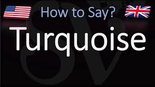 How to Pronounce Turquoise CORRECTLY [upl. by Lemej673]