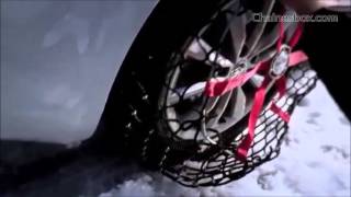 Chaine neige Michelin Easy Grip montage [upl. by Ocsic]