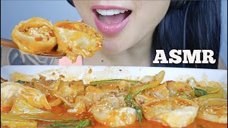 ASMR SPICY CHILI OIL DUMPLINGS EATING SOUNDS NO TALKING  SASASMR [upl. by Ynaoj]