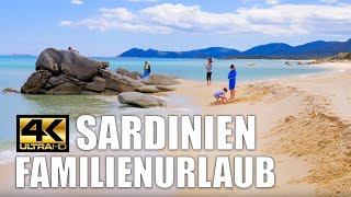 Urlaub in Italien mit Kindern am Meer  Familienurlaub Strand  Sardinien Ferien [upl. by Horsey]