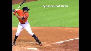 Carlos Correa Slow Motion Home Run Baseball Swing Hitting Mechanics MLB Hitting Tips [upl. by Ardnuassak]