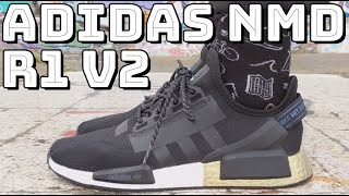 ADIDAS NMD R1 V2 Version 2 REVIEW  On feet comfort weight breathability and price review [upl. by Miah560]