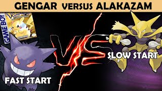 Gengar vs Alakazam  This one is weird  Pokemon Yellow Versus [upl. by Klaus]