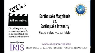 Earthquake Magnitude vs Intensity whats the difference [upl. by Dloniger]