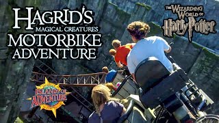 2019 Hagrid’s Magical Creatures Motorbike Adventure Roller Coaster On Ride HD POV Universal Orlando [upl. by Hguh]