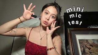 ASMR Mini Mic Test [upl. by Ranee]