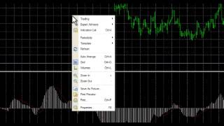 How to load your charts in MetaTrader 4 MT4 [upl. by Haroun]