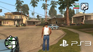 GTA SAN ANDREAS REMASTERED  PS3 Gameplay [upl. by Aciruam]