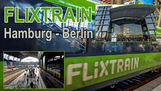 🇩🇪 Flixtrain from Hamburg to Berlin  trip report [upl. by Eirret]