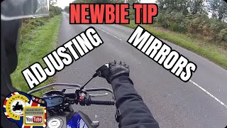 Quick tip 7 Beginner tip How to correctly adjust mirrors [upl. by Fulmis]