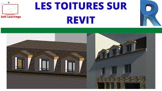 COMMENT RÉALISER DIFFÉRENTS TYPES DE TOITURE SUR REVIT [upl. by Thamora]