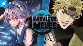 One Minute Melee  Sakuya Izayoi vs Dio Brando [upl. by Willing]