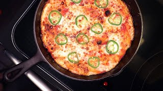 Cast Iron Pan Pizza [upl. by Kajdan]