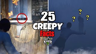 25 Creepy Unknown Facts in GTA 5 [upl. by Dominy]