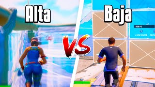 SENSIBILIDAD ALTA vs BAJA ¿QUE ES MEJOR  Fortnite Capitulo 2 [upl. by Orabla]