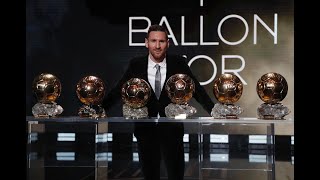 Leo Messi sixtime Ballon dOr winner [upl. by Fiden]