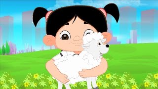 Mary Had A Little Lamb  HD Nursery Rhyme with Lyrics  Popular Nursery Rhymes [upl. by Remo]