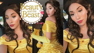 UPDATED Belle Beauty amp the Beast Makeup Tutorial  Disney [upl. by Loar]