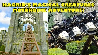 Hagrids Magical Creatures Motorbike Adventure Front SeatOff Ride POV Preview 4K [upl. by Leehar358]