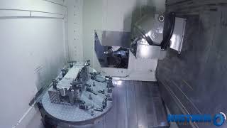 DECKEL MAHO  DMC 125 U hidyn  KISTNER MACHINE TOOLS [upl. by Ainyt]