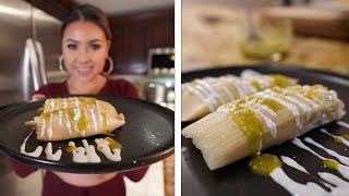 AUTHENTIC GREEN CHILE CHICKEN TAMALES [upl. by Gamber]