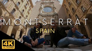 Monserrat Spain Monastery 4K [upl. by Odranreb]