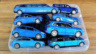 Box full of blue cars Pull Back Cars [upl. by Alexei]