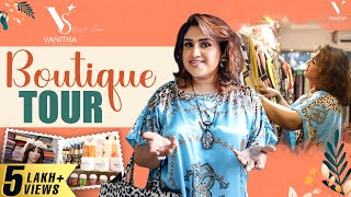 My Boutique Tour  VV Styling  Tour Series  Vanitha Vijaykumar [upl. by Delcine]