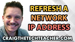 How To Refresh A Windows 10 Network IP Address 2022 [upl. by Lallage]