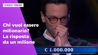 Chi vuol essere milionario La risposta da un milione [upl. by Josephson670]