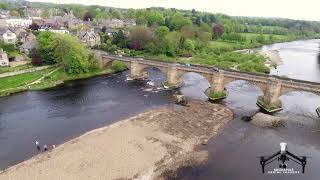 Corbridge Northumberland by DJI Drone [upl. by Chandless]