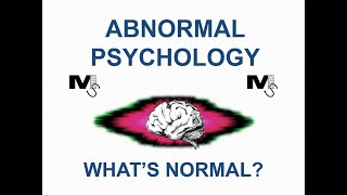 Understanding Abnormal Psychology  The Simplest Explanation Ever [upl. by Enrica]