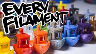 I Tested Almost EVERY FILAMENT on Amazon Every Single Filament Part I [upl. by Woodward]