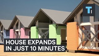 This expanding house is ready in 10 minutes [upl. by Notslah141]