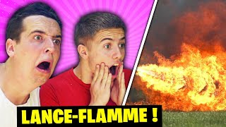 ON TESTE MON LANCEFLAMMES  Feat Michou [upl. by Calise]