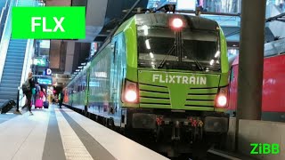 FlixTrain Die neuen Wagen in Berlin Hauptbahnhof [upl. by Anerres710]