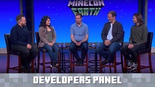 MINECON Earth 2018  The Minecraft Developers panel [upl. by Taddeusz]