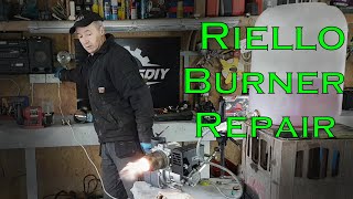 Easy Riello Burner Repair [upl. by Rodolfo317]